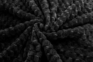 Blanket 200 x 220 Microfiber Embossed Plush Ala 3D Slice 06