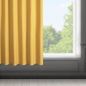 Rita Decorative Tape Curtain 140 x 175 Mustard