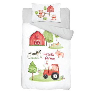 Pościel 100 x 135 Bawełna Dziecięca Maya Mo 4486A