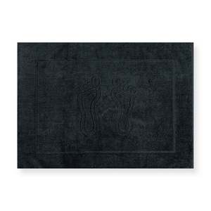 Bathroom Rug Sora 50 x 70 30 650 g/m2 Black