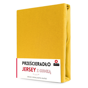 Prześcieradło 80 x 160 Jersey z Gumką Gaja 41