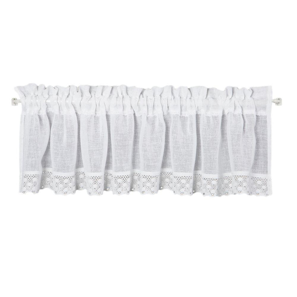 Ready-made Decorative Curtain Lisa 30 x 150 White