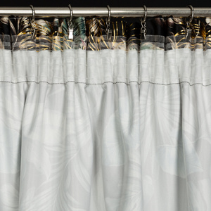 Curtain 140 x 270 Decorative Morocco Black+Gold