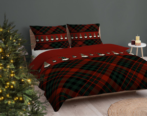 Bedding 220 x 200 3pc Vicenza Cotton pattern 5821B