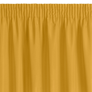 Rita Decorative Tape Curtain 140 x 175 Mustard