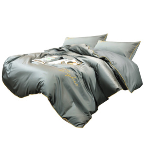 Bedding 220 x 200 4 pieces with Areta 04 Embroidery