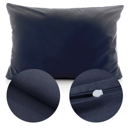 Poszewka Bawełna 50 x 70 Jednolita Ola Granat Navy