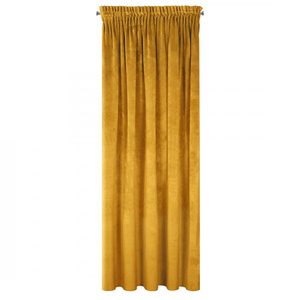 Curtain 140 x 270 Ready Decorative Villa Mustard