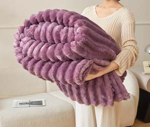 Blanket 200 x 220 Microfiber Plush Shirley 03