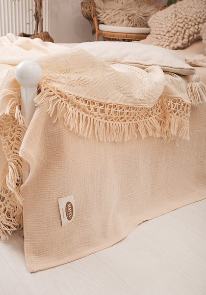 Narzuta 240 x 210 Dekoracyjna Muślina 15