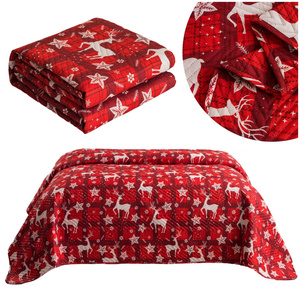 Narzuta 170 x 210 Tłoczona Świąteczna Levent 3231