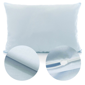 Cotton pillowcase 50 x 70 Uniform Ola Light Blue