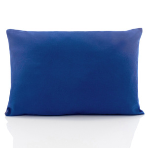 Cotton pillowcase 50 x 80 Single Ola navy blue cornflower