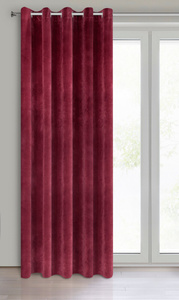 Curtain 140 x 250 Ready Decorative Villa1 Maroon