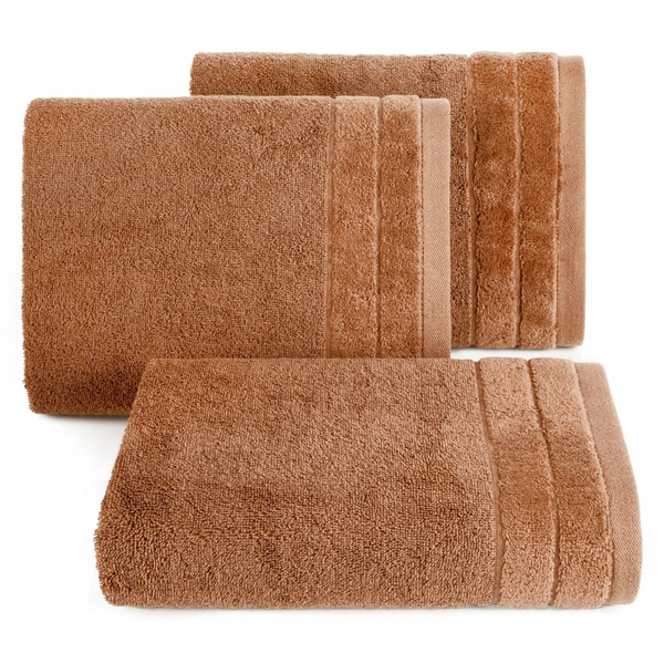 Ręcznik 50 x 90 Bawełna Damla 09 500 g/m2 Cegła