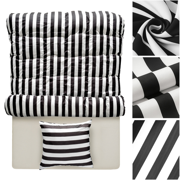 Pościel 140 x 200 2cz Mikrofibra w Pasy Eusebia Home 03