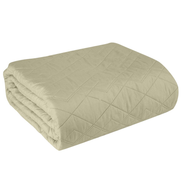 Narzuta 200 x 220 Pikowana Dekoracyjna Boni2 Beż