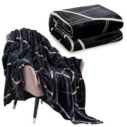 Koc 160 x 200 Mikrofibra Gładka Inger 11