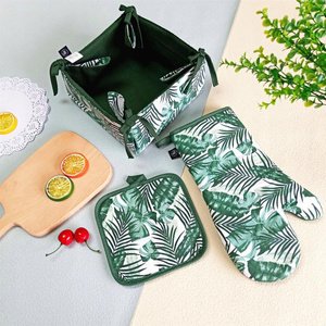 Bread Basket 23 x 23 x 7 Cotton Jungle