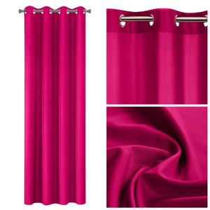 Rita Decorative Curtain 140 x 250 Amaranth