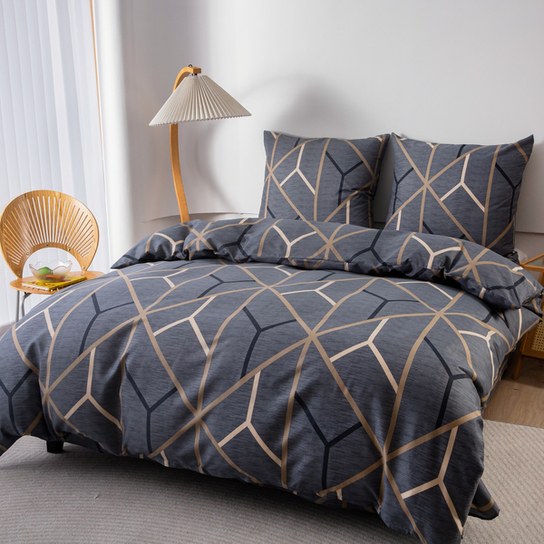 Pościel 220 x 200 3cz Gładka Eusebia Home 26