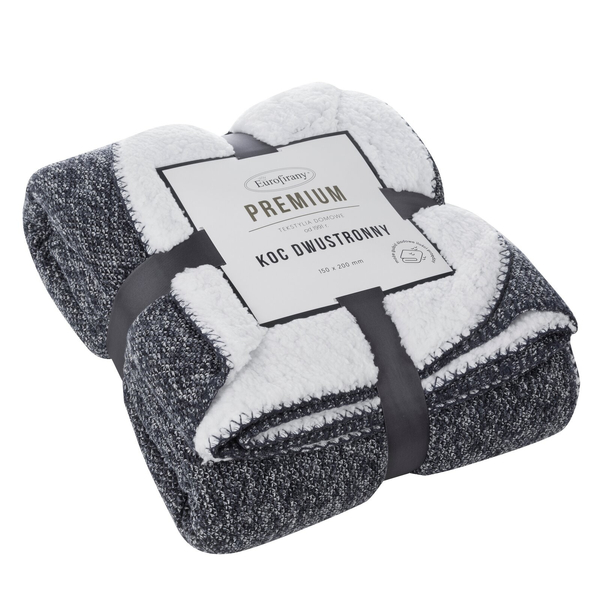 Blanket 150 x 200 Microfiber Double-sided Panda Gran+Bia