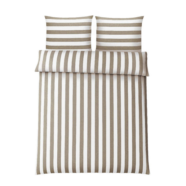 Pościel 220 x 200 3cz Mikrofibra w Pasy Eusebia Home 06