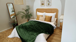 Blanket 200 x 220 Microfiber Embossed Plush Ala 3D Slice 05