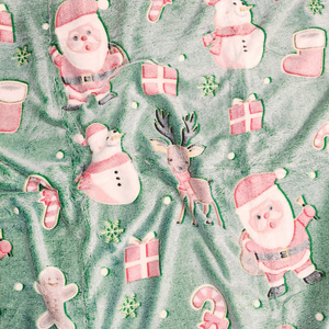 Koc 150 x 200 Mikrofibra Fluorescencyjna Peter 18