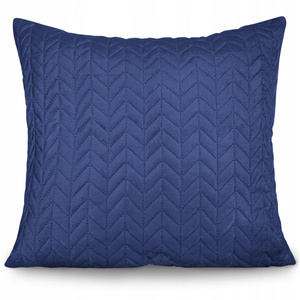 45 x 45 Decorative Velvet Moxie Pillowcase Navy Blue