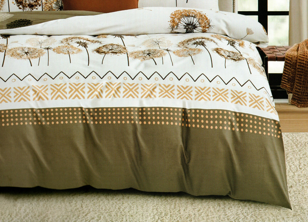 Pościel 200 x 220 3cz Satyna Bawełniana Elway 6289