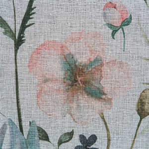 Curtain 140 x 270 Decorative Dolly White+Green