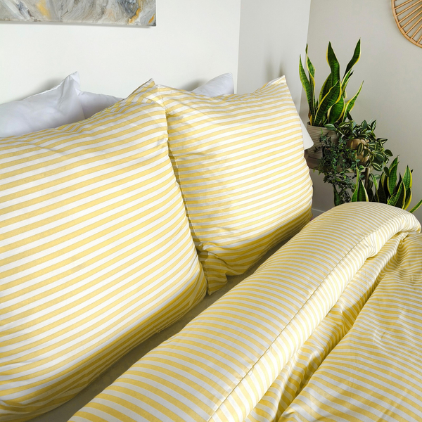 Pościel 140 x 200 2cz Mikrofibra w Pasy Eusebia Home 11