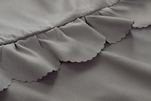 Pościel 200 x 220 3cz Satynowa z falbaną Nadir 03