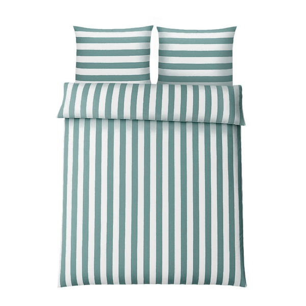 Pościel 220 x 200 3cz Mikrofibra w Pasy Eusebia Home 07