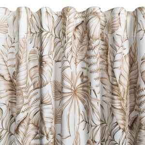 Curtain 140 x 270 Decorative Tape Saba Bia+Beige