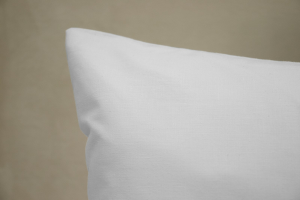 Cotton pillowcase 40 x 60 Uniform Ola White White