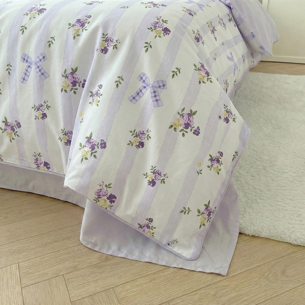 Pościel 140 x 200 2cz Satyna Bawełniana Aurela 02