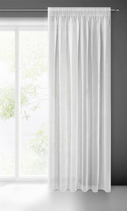 Elpidia Decorative Curtain on Tape 350 x 250 White