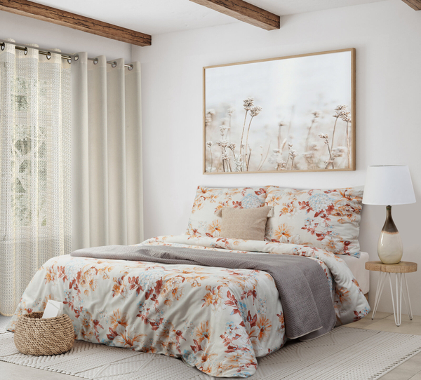 200 x 220 Quilted Velvet Bedspread Luiz5 Beige