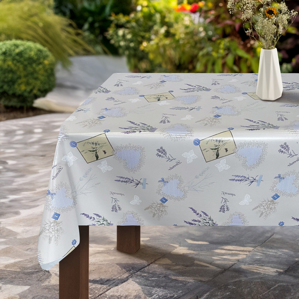 Tablecloth 140 cm Decorative by the Meter Lena 01