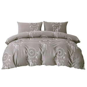 Bedding set 200 x 220 3pcs Satin Cotton no. A1739