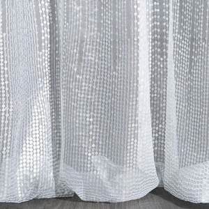 Solei Decorative Curtain 140 x 250 White Spillover
