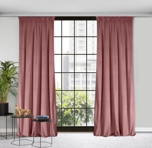 Curtain 135 x 270 Decorative Velvet Rosa C. Pink