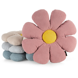 Poduszka 37 x 37 Dekoracyjna Kwiat Flower 40C Sreb