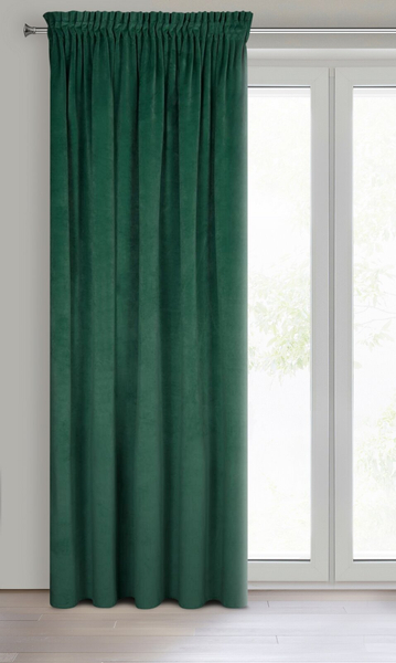 Zasłona 140 x 270 Gotowa Dekoracyjna Villa C. Zieleń