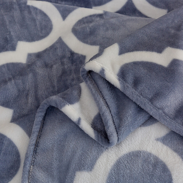 Koc 200 x 220 Mikrofibra Gładka Inger 07