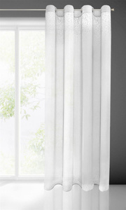 Madie Decorative Curtain 140 x 250 White Throw