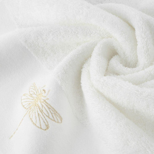 50 x 90 Bath Towel Cotton Lori1 01 White