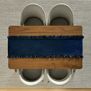 Table Runner 40 x 180 Decorative with Ruffles Ligia 09